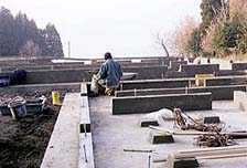 2003年1月／母屋工事開始